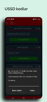 Ussd kodlar android App screenshot 15